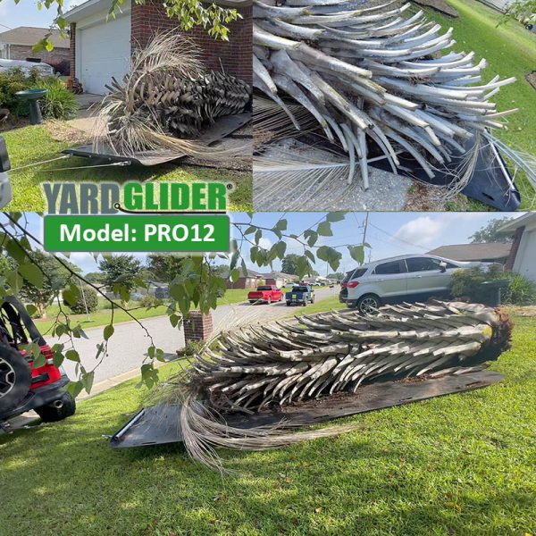 Yard Glider PRO12 moving an 11' Palm Tree