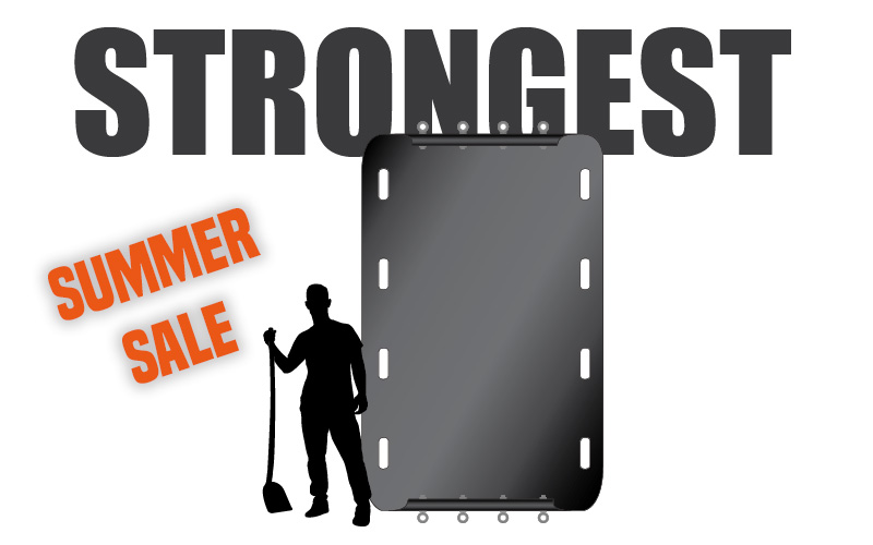 Yard Glider® – X (Strongest) Tow-Behind Trailer Without Wheels